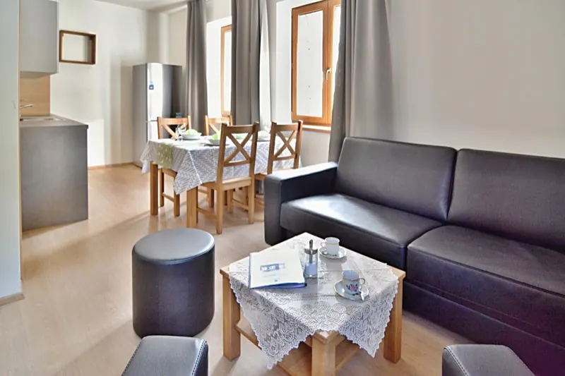 Obývací pokoj apartmánu